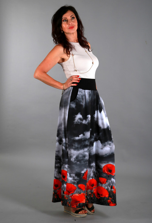 Dámská Sukně Bella Maková — foto 3