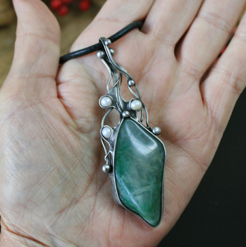 Elfí ... (chalcedon zelený) — foto 5