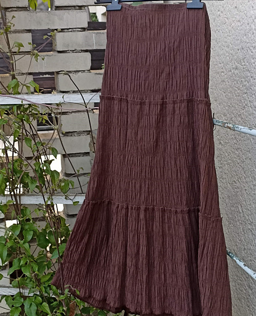 Sukýnka plátno - design riflovina — foto 4