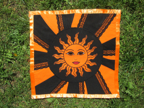 Mandala ,, Žhnoucí Slunce " — foto 3