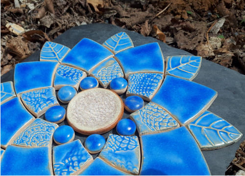 Mandala z keramických komponentů 81 — foto 5