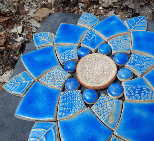 Mandala z keramických komponentů 81 — foto 2