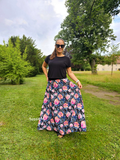 Maxisukně "květy — foto 2