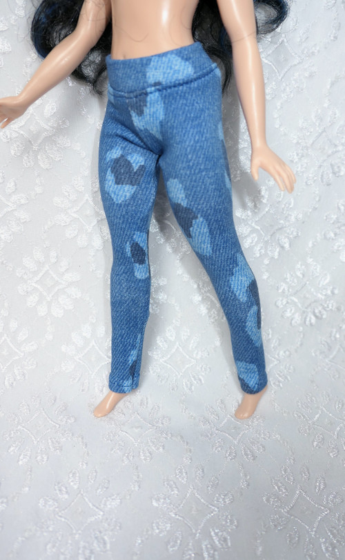 Barbie baculka - Jeans kalhoty — foto 2
