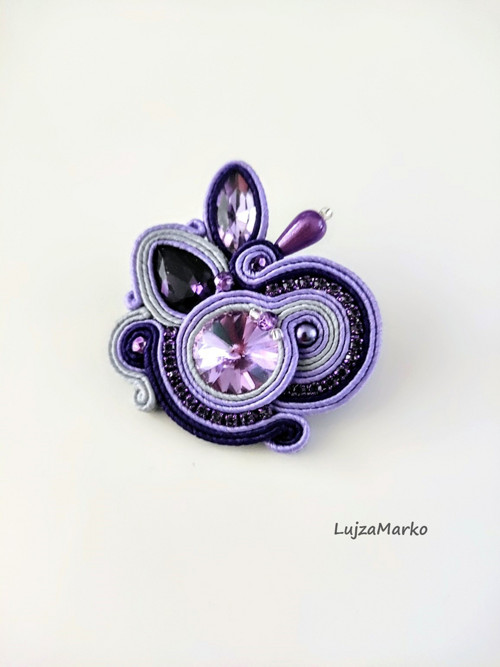 Dobromila soutache/ sutaš brož — foto 3