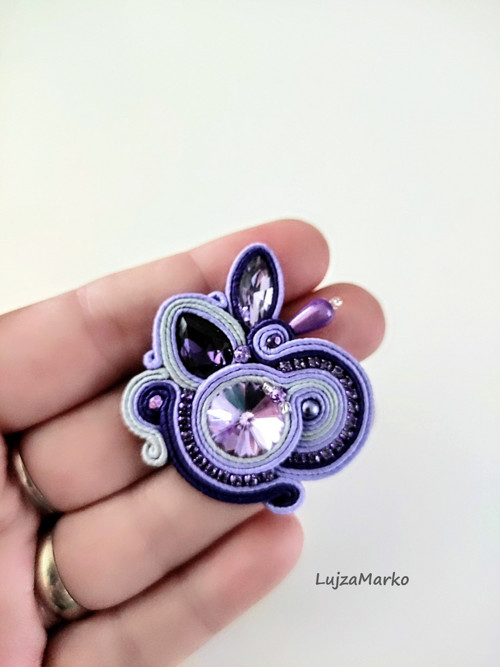 Dobromila soutache/ sutaš brož — foto 4