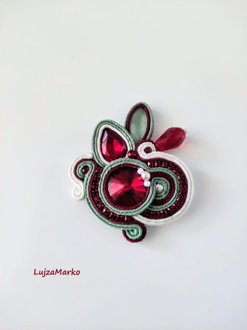 Dobromila soutache/ sutaš brož — foto 5