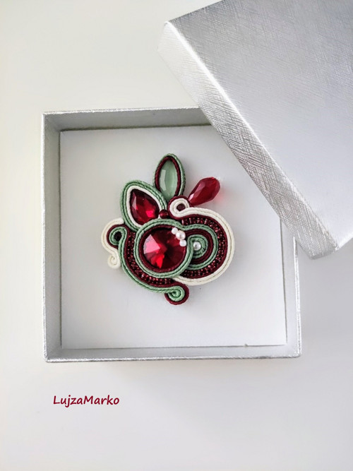 Dobromila soutache/ sutaš brož — foto 3