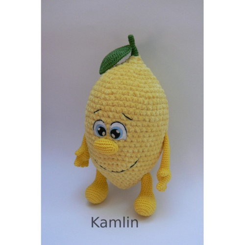 Návod na háčkovaný citron — foto 2