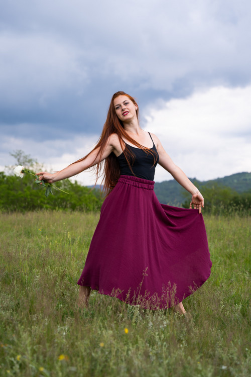 Mušelínová Bordó — foto 6