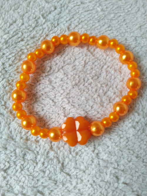 Dětský náramek ORANŽOVÁ — foto 2