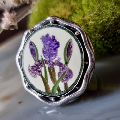 Prsten «Iris» stříbro Ag 925/1000 — foto 2