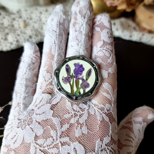 Prsten «Iris» stříbro Ag 925/1000 — foto 6