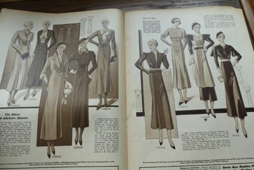 Schöne Wienerin - móda 252/ 1933, střihy! — foto 4