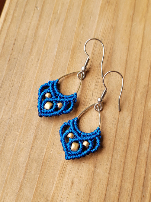Macramé sada - Pure blue — foto 5