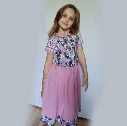 Šatičky kočičky s růžovou — foto 4