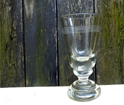 Brusinkový grog...skleněná grogovka — foto 2