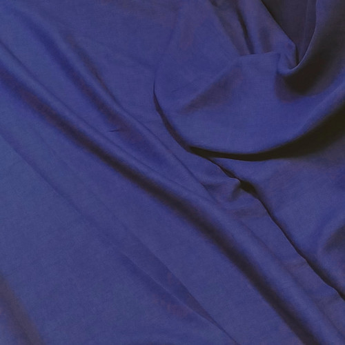 100% měkčený len Džínová modrá č.24 — foto 2