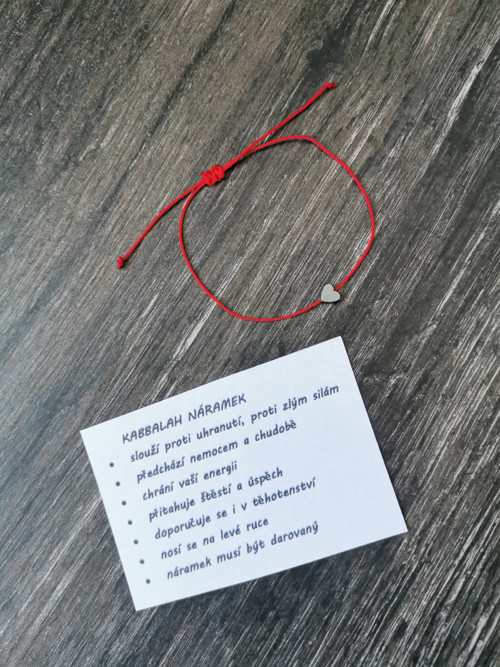 Náramek Kabbalah ochranný — foto 3