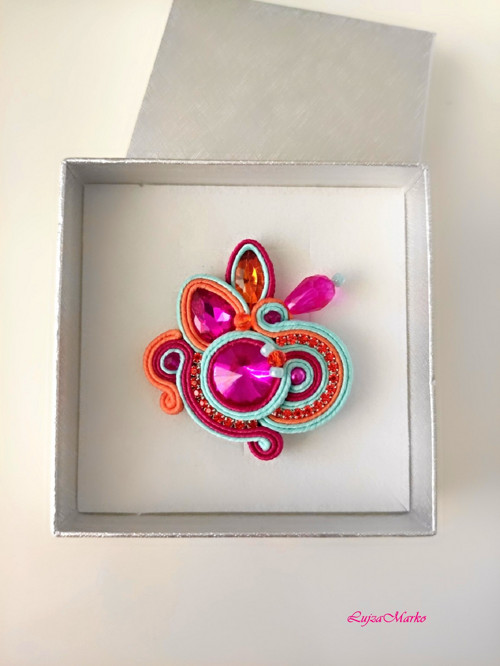Dobromila soutache/ sutaš brož — foto 5