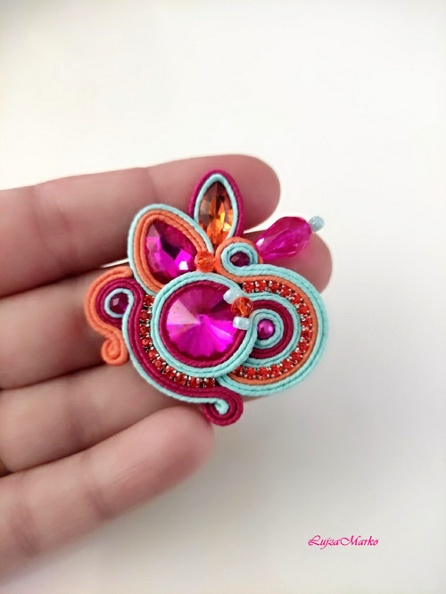 Dobromila soutache/ sutaš brož — foto 2