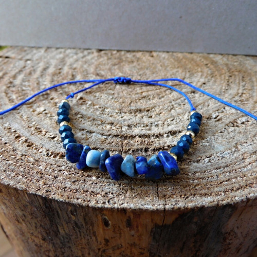 Náramek - lapis lazuli.... — foto 2