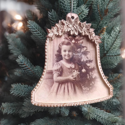 Vintage dekorace ve stylu starých vánoc — foto 2
