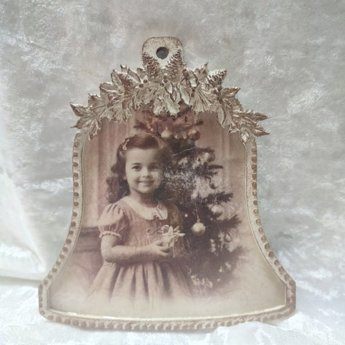 Vintage dekorace ve stylu starých vánoc — foto 3