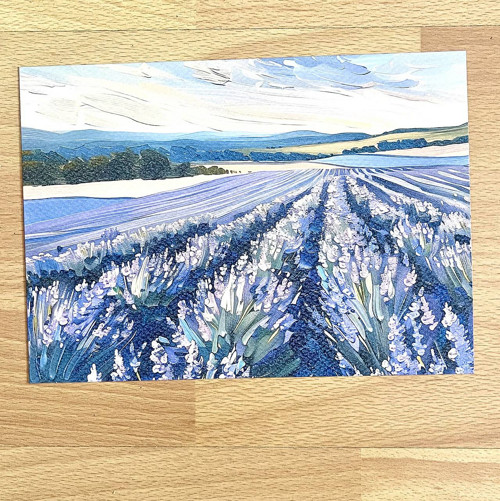 Art print Levandulová pole P0020 — foto 4
