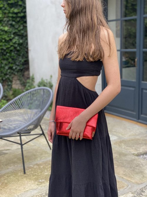 Rubínově červené psaníčko do ruky “ RUBY " — foto 4
