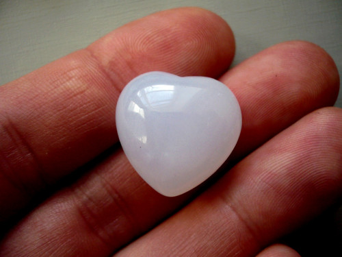 Srdíčko - chalcedonu 20 mm, č.9f — foto 2