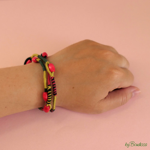 Pinkie! indiánský náramek — foto 4