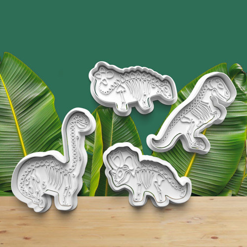Set vykrajovátek kostra DINOSAURUS — foto 3