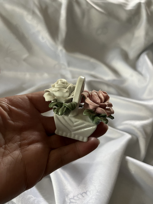 Miniatury- košík růží — foto 2