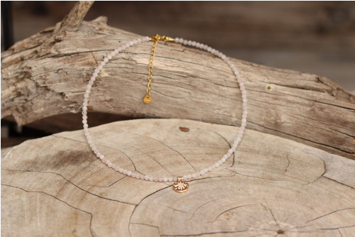 Náhrdelník choker ruženín — foto 3