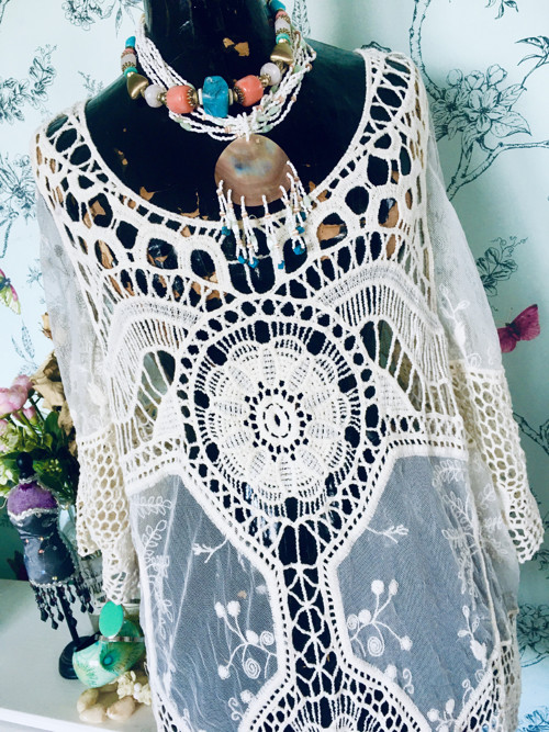 Tunika šaty boho velkolepé — foto 2