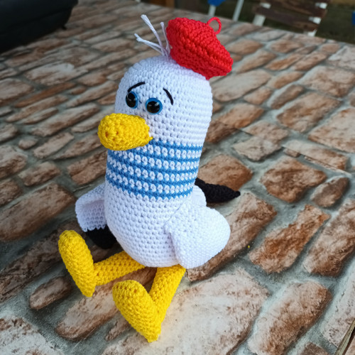 Háčkovaný racek Francouz — foto 4