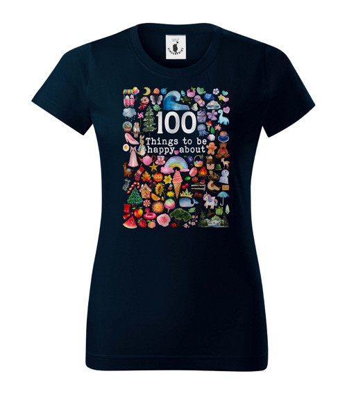 Tričko ︎ 100 THINGS TO BE HAPPY ︎ — foto 6