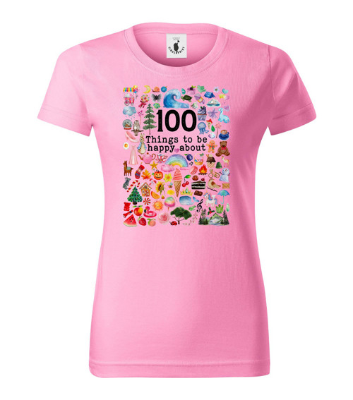 Tričko ︎ 100 THINGS TO BE HAPPY ︎ — foto 5