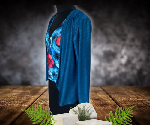 Dámský cardigan s kapsami — foto 4
