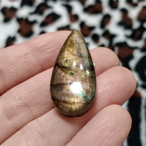Labradorit - výprodej, ID 3959, 39x16 mm — foto 4