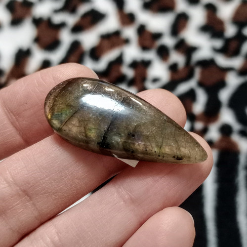 Labradorit - výprodej, ID 3959, 39x16 mm — foto 2