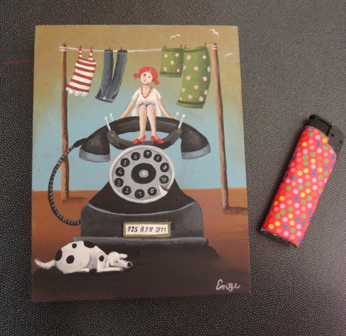 Čekání na telefon — foto 3