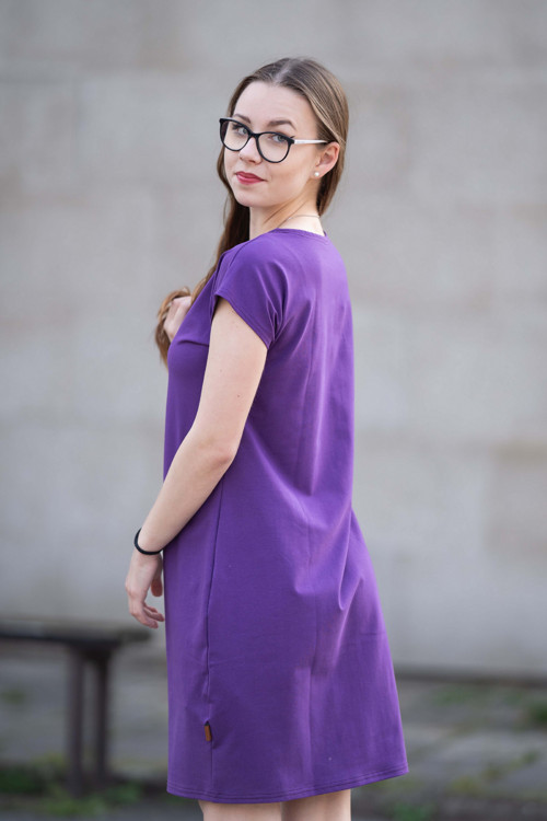 Šaty IREN švestková — foto 4