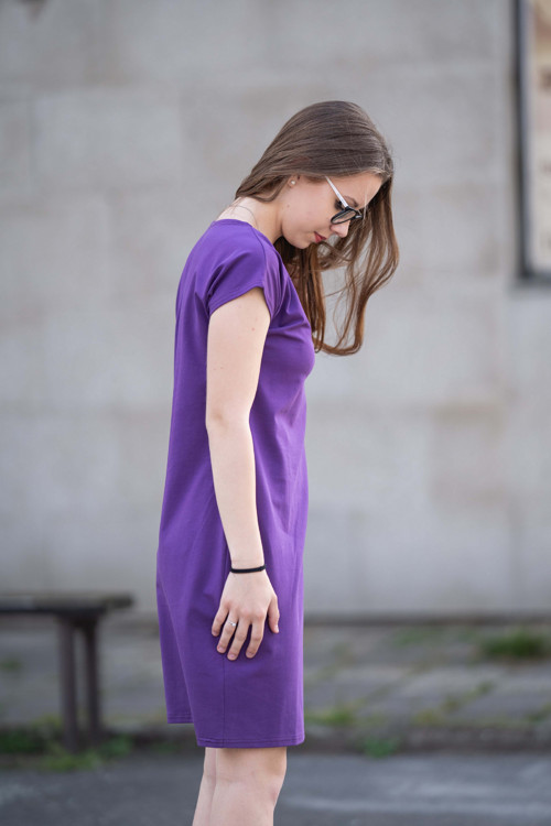 Šaty IREN švestková — foto 2