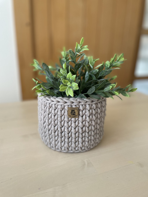 Háčkovaný košík — foto 2