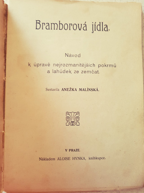 Bramborová jídla A. Malínská — foto 2