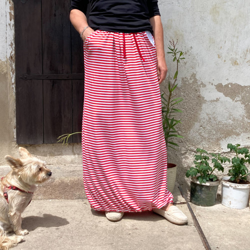 Sukně – dlouhá pruhovaná — foto 5