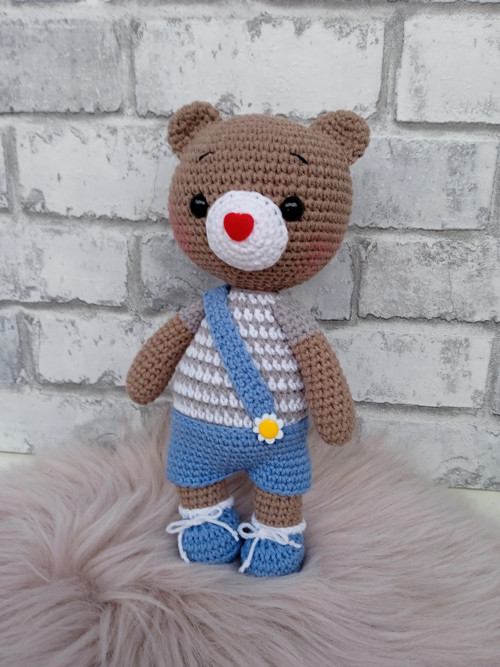 Medvídek - medvědí kluk Rišánek...23cm — foto 3