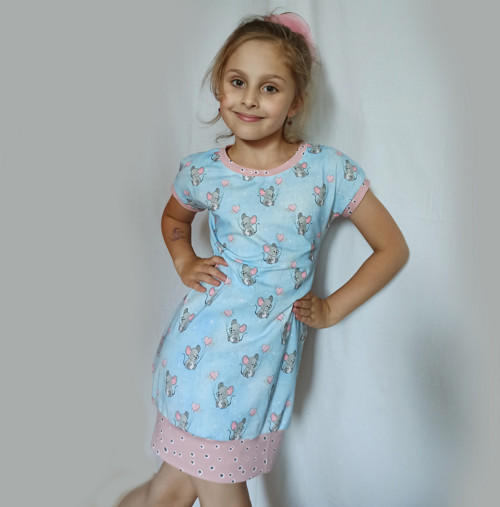 ŠATY - tunika MYŠKY — foto 2